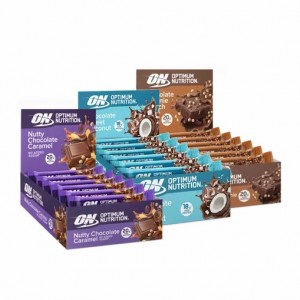 Optimum Nutrition 3x Protein Bar Box 10-12 bars per box Argentina | 49870-FQXH