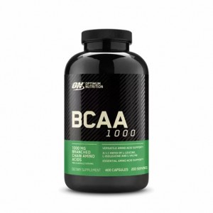 Optimum Nutrition BCAA 1000 400 Capsules (200 Servings) Argentina | 84601-RNBF