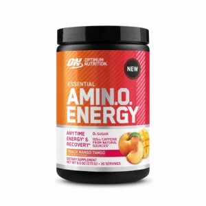 Optimum Nutrition ESSENTIAL AMIN.O. ENERGY® *new* Peach Mango Tango - Notify Me 0.6 lb - Notify me Argentina | 27891-RLUI