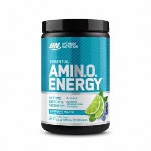 Optimum Nutrition ESSENTIAL AMIN.O. ENERGY® Blueberry Mojito 0.6 lb (30 Servings) Argentina | 04918-XSQO