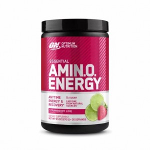 Optimum Nutrition ESSENTIAL AMIN.O. ENERGY® Strawberry Lime 0.6 lb (30 Servings) Argentina | 01784-EXJZ