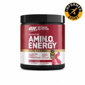 Optimum Nutrition Essential AMIN.O. Energy Elite Series 270 grams (20 Servings) Argentina | 92036-SBGH