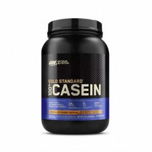 Optimum Nutrition GOLD STANDARD® 100% Casein Chocolate Peanut Butter 2 lb (25 Servings) Argentina | 53918-HMBA