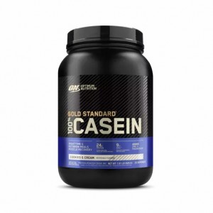 Optimum Nutrition GOLD STANDARD® 100% Casein Cookies & Cream 2 lb (25 Servings) Argentina | 12437-BKIV