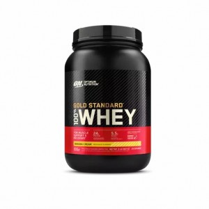 Optimum Nutrition GOLD STANDARD 100% WHEY™ Banana Cream 2 lb (29 Servings) Argentina | 02538-NBXI