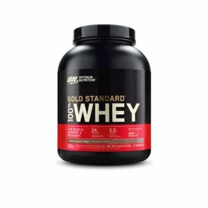 Optimum Nutrition GOLD STANDARD 100% WHEY™ Chocolate Malt 5 lb (73 Servings) Argentina | 46395-NARJ