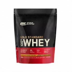 Optimum Nutrition GOLD STANDARD 100% WHEY™ Chocolate Peanut Butter 1.5 lb (22 Servings) Argentina | 60785-MUPK