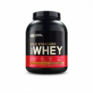 Optimum Nutrition GOLD STANDARD 100% WHEY™ Chocolate Peanut Butter 5 lb (68 Servings) Argentina | 59014-VWBA