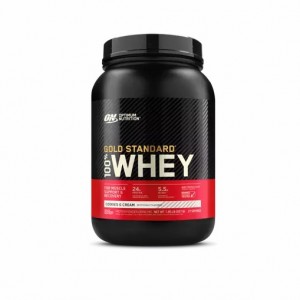 Optimum Nutrition GOLD STANDARD 100% WHEY™ Cookies & Cream 2 lb (27 Servings) Argentina | 14850-ZCPY