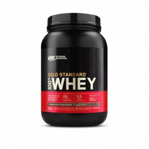 Optimum Nutrition GOLD STANDARD 100% WHEY™ Double Rich Chocolate 2 lb (29 Servings) Argentina | 79508-BUPF