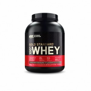 Optimum Nutrition GOLD STANDARD 100% WHEY™ Double Rich Chocolate 5 lb (74 Servings) Argentina | 59637-NXDK