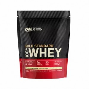 Optimum Nutrition GOLD STANDARD 100% WHEY™ Vainilla Ice Cream 1.5 lb (22 Servings) Argentina | 65734-LASF