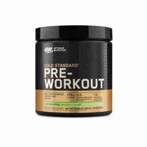 Optimum Nutrition GOLD STANDARD® Pre-Workout Green Apple 0.66 lb (30 Servings) Argentina | 23479-OUIQ