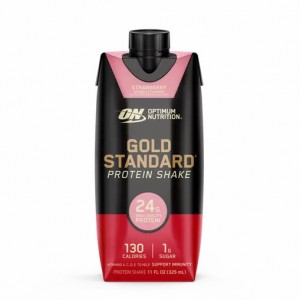 Optimum Nutrition GOLD STANDARD® Ready To Drink Protein Shake *new* Strawberry 12 Cartons (12 Servings) Argentina | 76431-RUVP