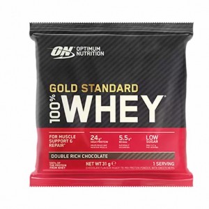 Optimum Nutrition Gold Standard 100% Whey Powder Sachets Double Rich Chocolate 1 sachet (31 grams) Argentina | 10723-CERM