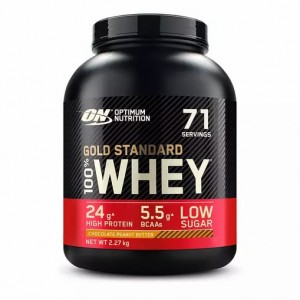 Optimum Nutrition Gold Standard 100% Whey Proteina Chocolate Peanut Butter 2.27 kg (71 Servings) Argentina | 38205-RVNB