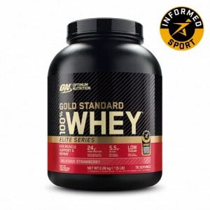 Optimum Nutrition Gold Standard 100% Whey - Elite Series Delicious Strawberry 2.27 kg Argentina | 10543-UIYM