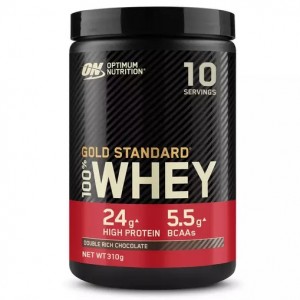 Optimum Nutrition Gold Standard 100% Whey Proteina Double Rich Chocolate 310 grams (10 Servings) Argentina | 23109-PWRS