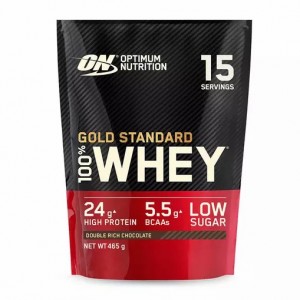 Optimum Nutrition Gold Standard 100% Whey Proteina Double Rich Chocolate 465 grams (15 Servings) Argentina | 35869-QYKI