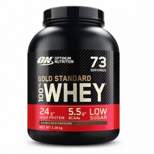 Optimum Nutrition Gold Standard 100% Whey Proteina Double Rich Chocolate 2.26 kg (76 Servings) Argentina | 60123-XFTL