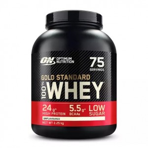 Optimum Nutrition Gold Standard 100% Whey Proteina Unflavoured 2.25 kg (75 Servings) Argentina | 61572-ZNVQ