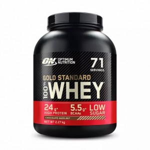 Optimum Nutrition Gold Standard 100% Whey Proteina Chocolate Hazelnut 2.27 kg (71 Servings) Argentina | 43790-YOJC