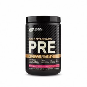 Optimum Nutrition Gold Standard Pre Advanced Berry Blast 20 Serves Argentina | 58146-VLWX