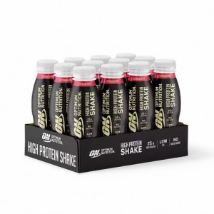 Optimum Nutrition High Protein Shake Elite Strawberry 3300 ml (12 pieces) Argentina | 73218-ZEHV