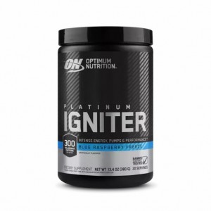 Optimum Nutrition Platinum Igniter Blue Raspberry Freeze 0.84 lb (20 Servings) Argentina | 35790-BDIP