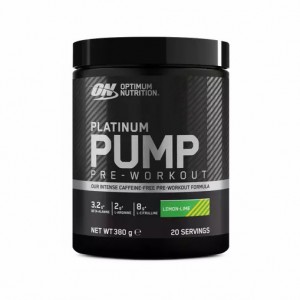 Optimum Nutrition Platinum Pump Pre-workout Lemon Lime 380 grams (20 Servings) Argentina | 07158-SFKT