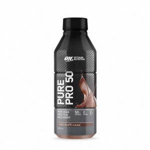 Optimum Nutrition Pure Pro 50 Chocolate 508ml (12 bottles) Argentina | 17408-MDEC