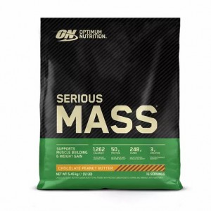 Optimum Nutrition Serious Mass Gainer Chocolate Peanut Butter 5.45 kg (16 Servings) Argentina | 93852-ZHCU