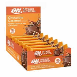 Optimum Nutrition Whipped Protein Bar Chocolate Caramel 600 grams (10 Bars) Argentina | 36178-SEGU