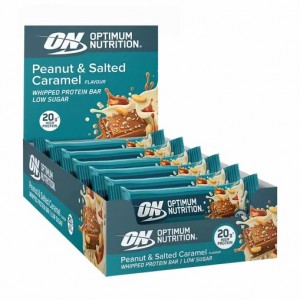 Optimum Nutrition Whipped Protein Bar Peanut And Salted Caramel 600 grams (10 Bars) Argentina | 47081-WXQS