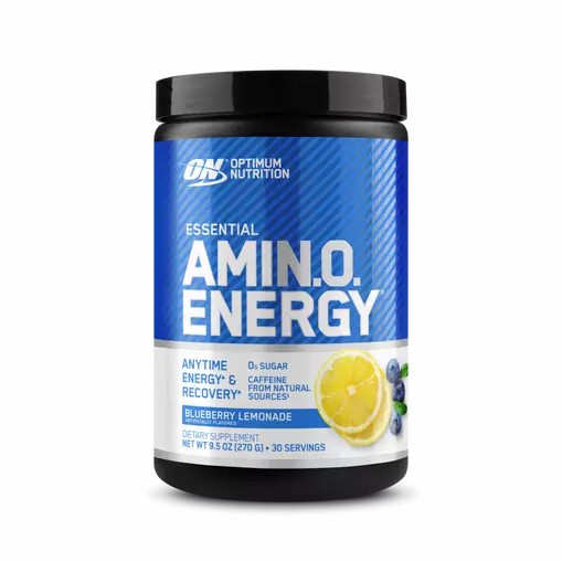 Optimum Nutrition ESSENTIAL AMIN.O. ENERGY® Blueberry Lemonade 0.6 lb (30 Servings) Argentina | 04651-SQGP