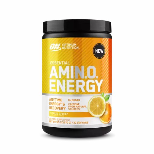 Optimum Nutrition ESSENTIAL AMIN.O. ENERGY® Citrus Spritz 0.6 lb (30 Servings) Argentina | 48962-YDTR