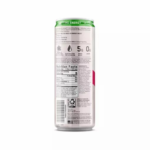 Optimum Nutrition ESSENTIAL AMIN.O. ENERGY+ Electrolytes Sparkling *new* Cocoberry Breeze 355ml * 12 Cans (12 Servings) Argentina | 16875-ZHVP