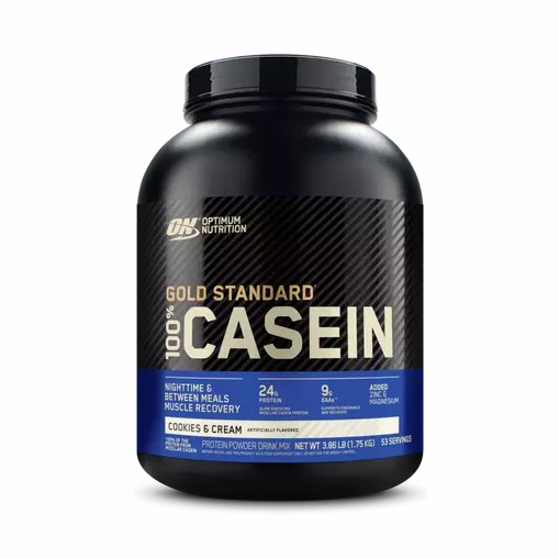 Optimum Nutrition GOLD STANDARD® 100% Casein Cookies & Cream 4 lb (53 Servings) Argentina | 84957-CBTR