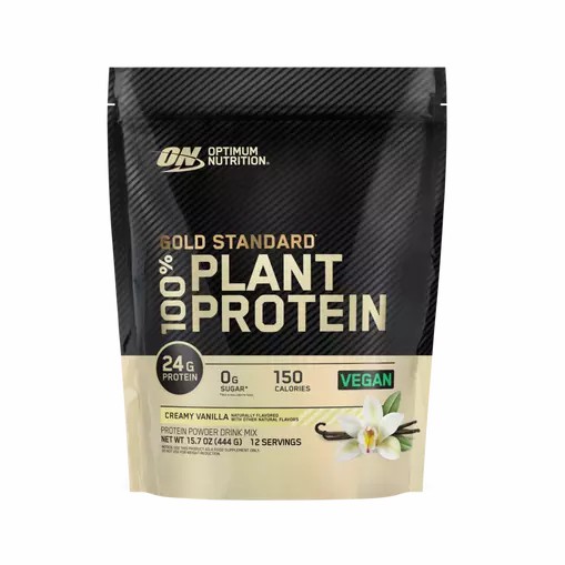 Optimum Nutrition GOLD STANDARD® 100% Plant Creamy Vainilla 0.98 lb (12 Servings) Argentina | 29105-CYWB