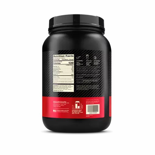 Optimum Nutrition GOLD STANDARD 100% WHEY™ Banana Cream 2 lb (29 Servings) Argentina | 02538-NBXI