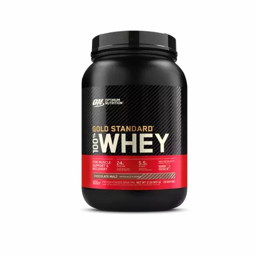 Optimum Nutrition GOLD STANDARD 100% WHEY™ Chocolate Malt 2 lb (29 Servings) Argentina | 81509-OENR