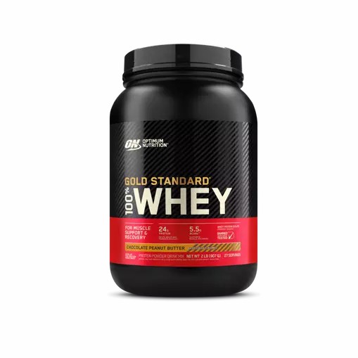 Optimum Nutrition GOLD STANDARD 100% WHEY™ Chocolate Peanut Butter 2 lb (27 Servings) Argentina | 06134-CAUF