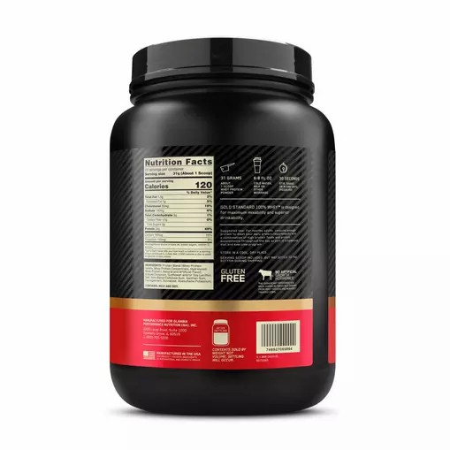 Optimum Nutrition GOLD STANDARD 100% WHEY™ Cinnamon Roll 1.5 lb (22 Servings) Argentina | 84317-RZMP