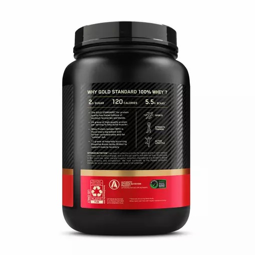 Optimum Nutrition GOLD STANDARD 100% WHEY™ Cinnamon Roll 1.5 lb (22 Servings) Argentina | 84317-RZMP