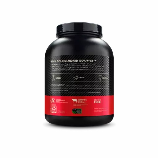 Optimum Nutrition GOLD STANDARD 100% WHEY™ Delicious Strawberry 5 lb (73 Servings) Argentina | 75024-NUPW