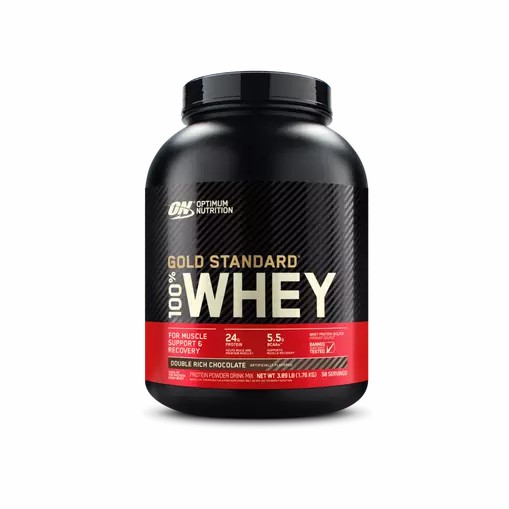 Optimum Nutrition GOLD STANDARD 100% WHEY™ Double Rich Chocolate 4 lb (58 Servings) Argentina | 54023-UFCX