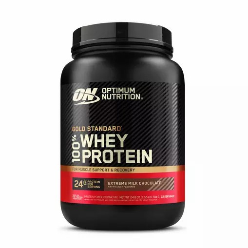 Optimum Nutrition GOLD STANDARD 100% WHEY™ Extreme Milk Chocolate 1.5 lb (22 Servings) Argentina | 17384-AZKG