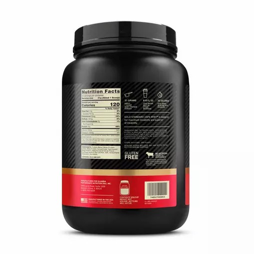 Optimum Nutrition GOLD STANDARD 100% WHEY™ French Vainilla Creme 1.5 lb (22 Servings) Argentina | 54097-GRCT