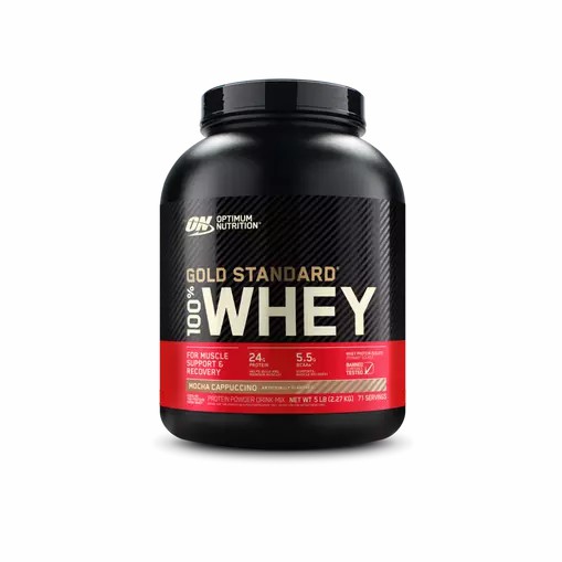 Optimum Nutrition GOLD STANDARD 100% WHEY™ Mocha Cappuccino 5 lb (71 Servings) Argentina | 74859-LBYU