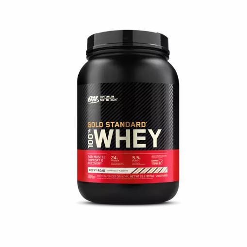 Optimum Nutrition GOLD STANDARD 100% WHEY™ Rocky Road 2 lb (28 Servings) Argentina | 46532-TIQS